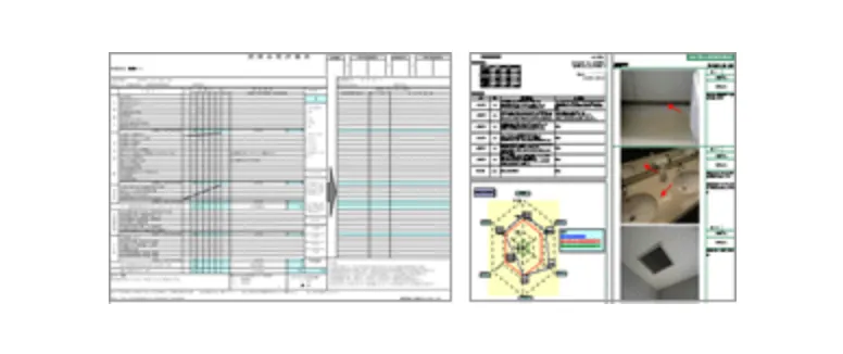 インスペクション報告資料（イメージ）